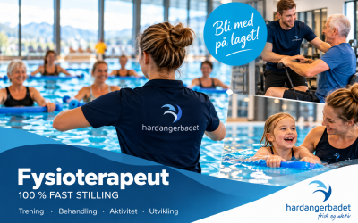 Ledig stilling: Fysioterapeut 100%